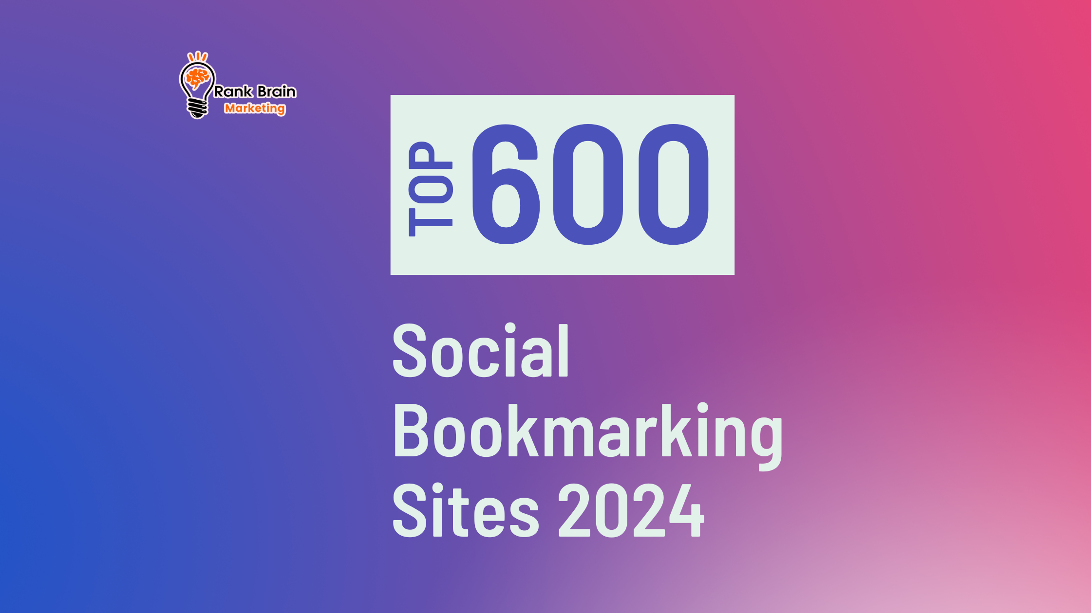Social Bookmarking sites 2024