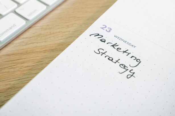 Digital marketing strategy plan with SEO, social media, and content marketing icons